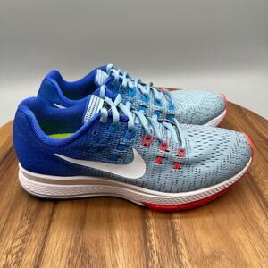 Nike Air Zoom Structure 19 Shoes Womens 7.5 Blue Running Comfort Walking Sneaker